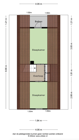 Floorplan - Boslaan 1-143, 7783 DD Gramsbergen
